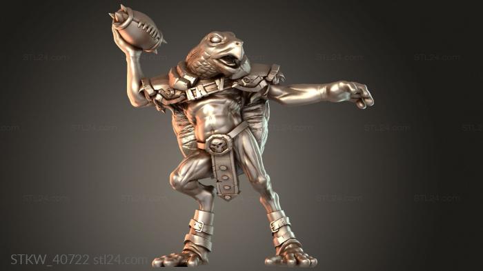 Military figurines (Amphibian – Torture Variant V, STKW_40722) 3D models for cnc