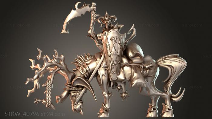 Military figurines (Angel – Bramblehoof Variant P, STKW_40796) 3D models for cnc