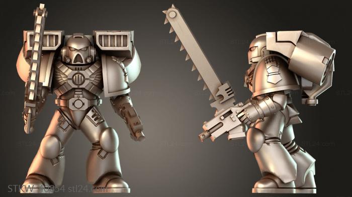 Angry Assault Space Warriors – Third Pose