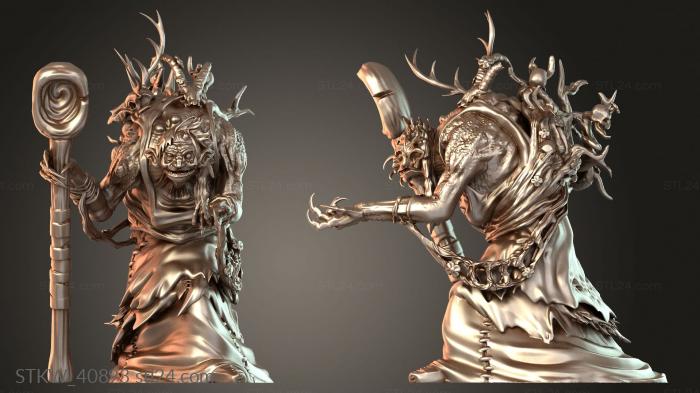 Annis Hag – With Staff