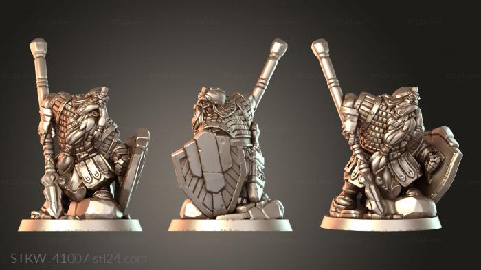 Arbiter – Little Dwarves Poleman (Duplicate)