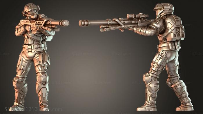 Army Recon Sniper Style