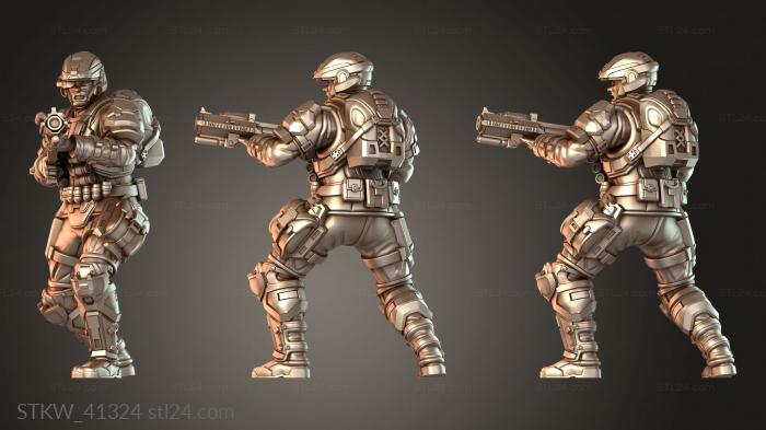 Army Riflemen Small Arms Yankee