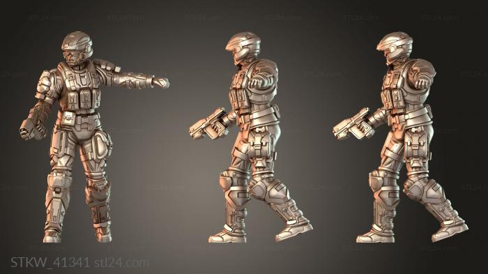 Army Weapons Teams Riflemen MG Spotter (alt)