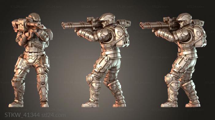Army Weapons Teams Rocket Launcher (alt 2)