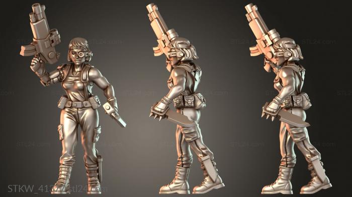 Classified Female Fighter