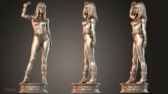 Military figurines (Artifex Phantom Lady (safe), STKW_41410) 3D models for cnc