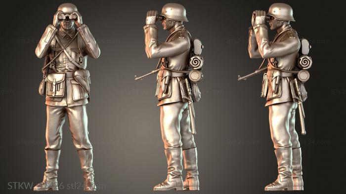Military figurines (Artillerie Allemande, STKW_41426) 3D models for cnc