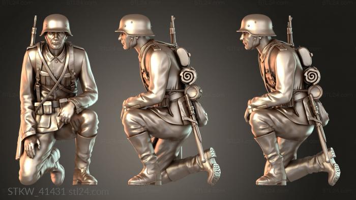 German Artillery Soldier Sierra