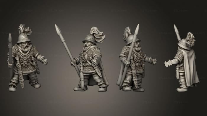 Military figurines (CELTIC CHIEF B, STKW_4153) 3D models for cnc