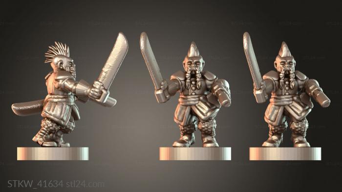 Attilan Rough Riders Infantry z
