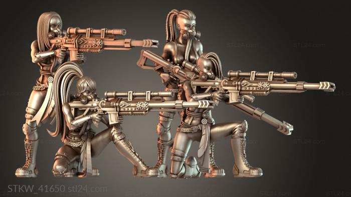 Aurora Explorer Rescue Squad Troops Snipe