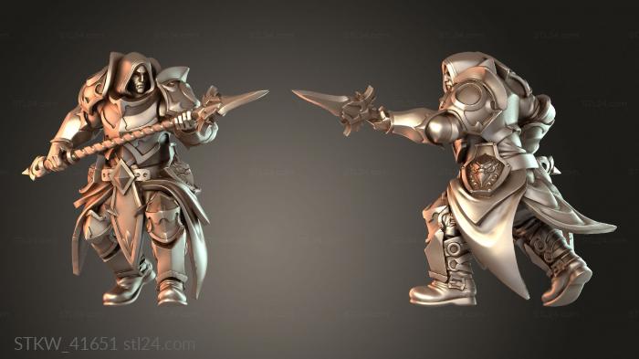 Military figurines (Aurora Paladin A, STKW_41651) 3D models for cnc