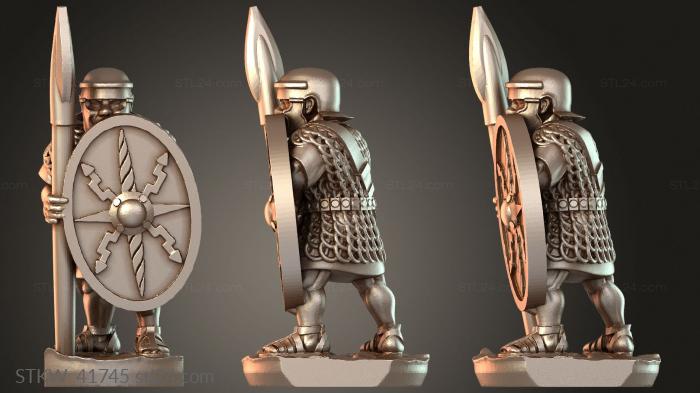 Military figurines (Auxiliary Jupito unit, STKW_41745) 3D models for cnc