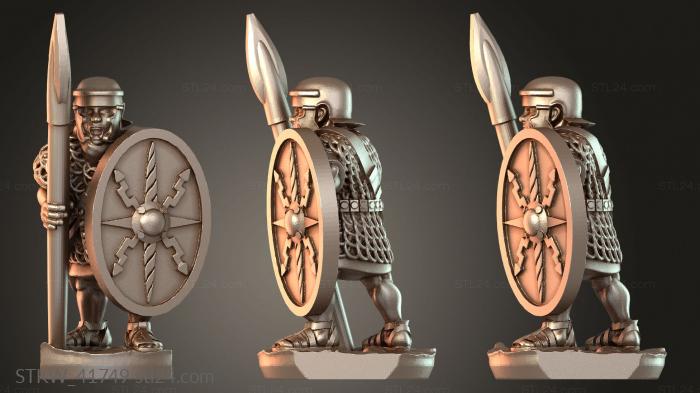 Military figurines (Auxiliary Jupito form, STKW_41749) 3D models for cnc
