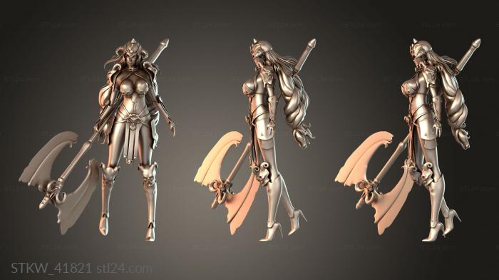 Axe Warrior Female