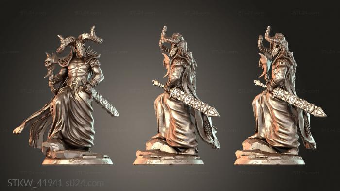 Military figurines (Balor Servant, STKW_41941) 3D models for cnc
