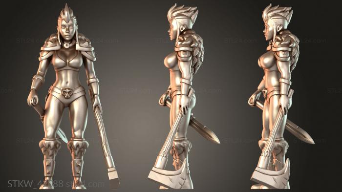 Barbarian Girl w