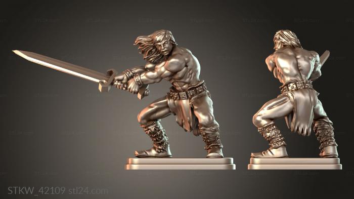 Barbarian Sorcerer Chaos Knight