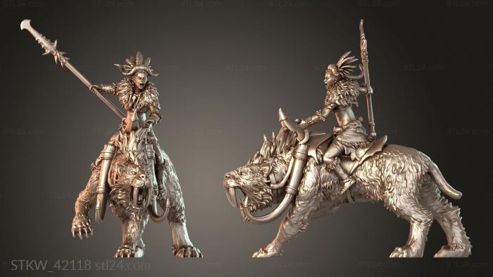 Barbarian Tribe Female Warrior