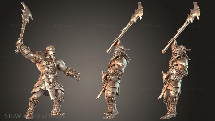 Barbarian Tribe Male Hammer m