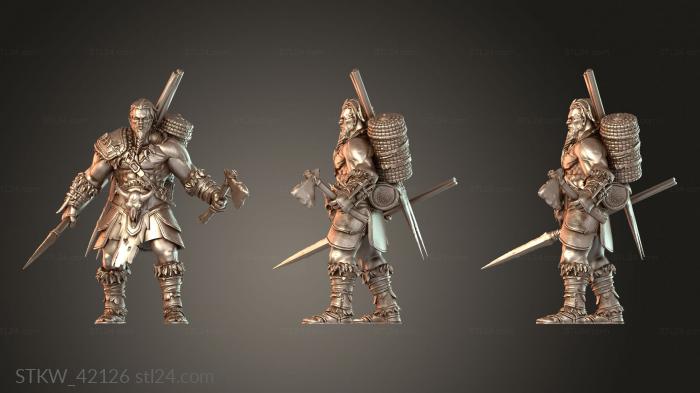 Barbarian Tribe Male Resting Main
