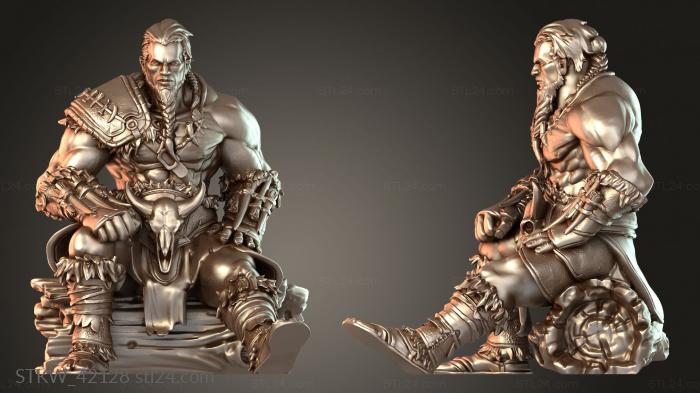 Barbarian Tribe Male Rider