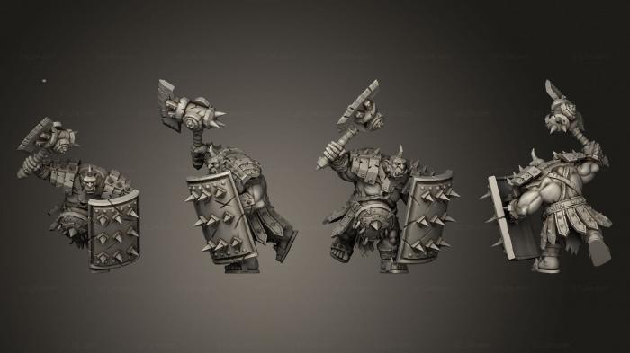 Military figurines (Centurion 03, STKW_4218) 3D models for cnc