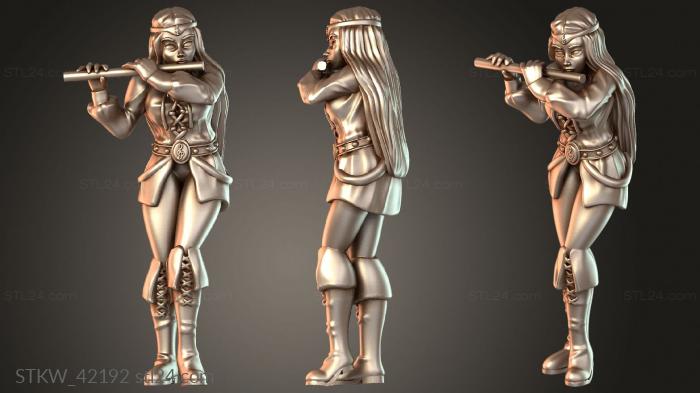 Bard with Flute