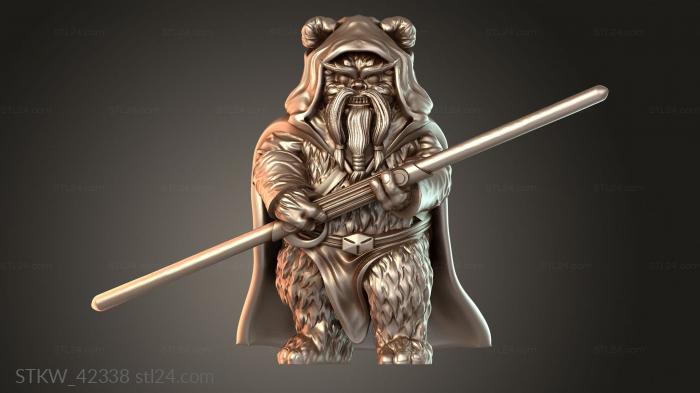 Bear Heroes Dark Mystical Warrior