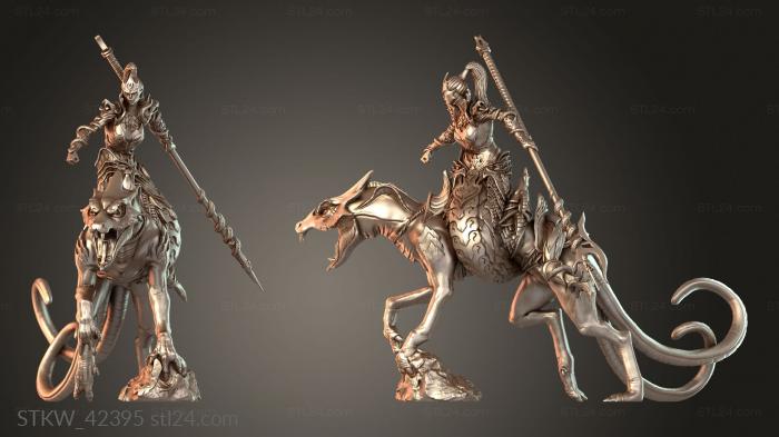 Beast Riders Sergeant Halberd