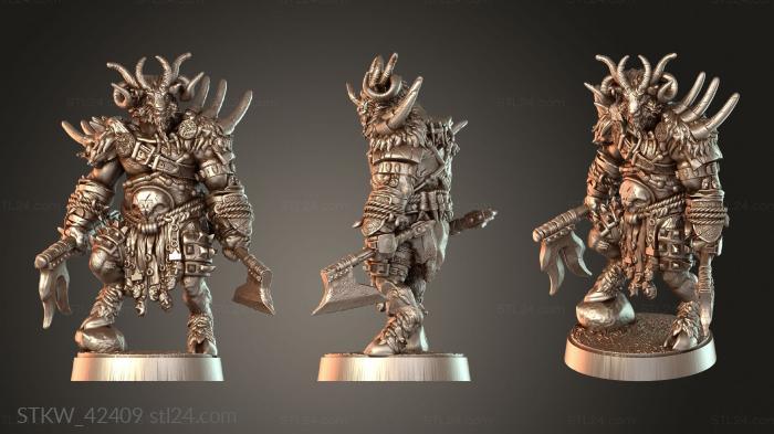 Beastkin Greathorn Brute Leader