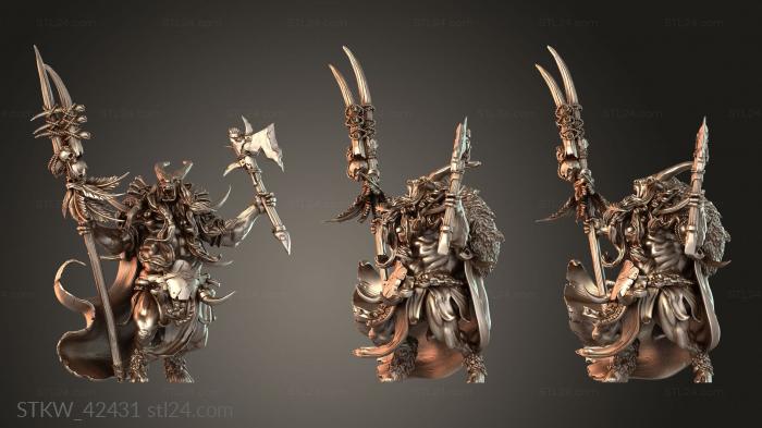 Beastmen Capra Herd Keeper