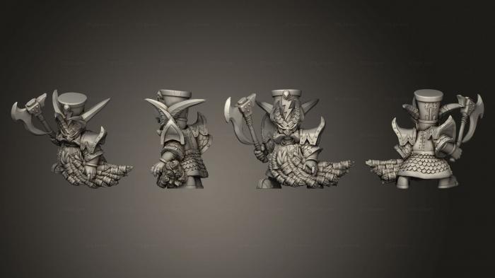 Military figurines (Chaos Dwarves 01, STKW_4247) 3D models for cnc