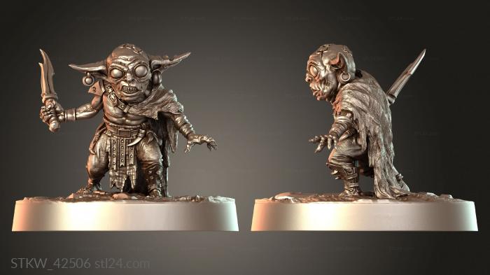 Beneath Goblin Priest Alchemist Rear