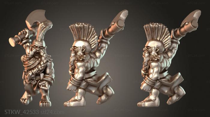 Berserker Dwarf Hardened