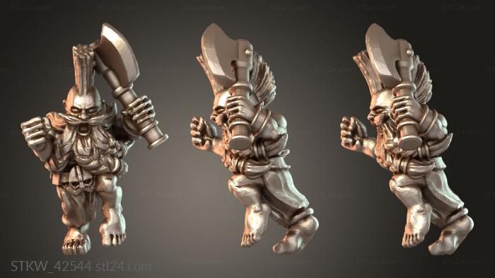 Berserker Dwarf Darksteel