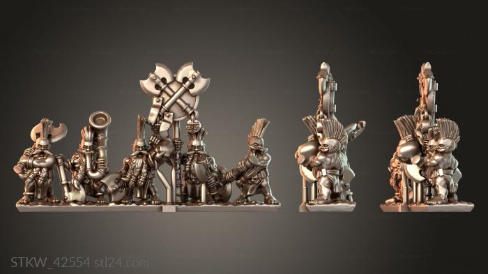Berserker Dwarf Musician Unchained Snarl