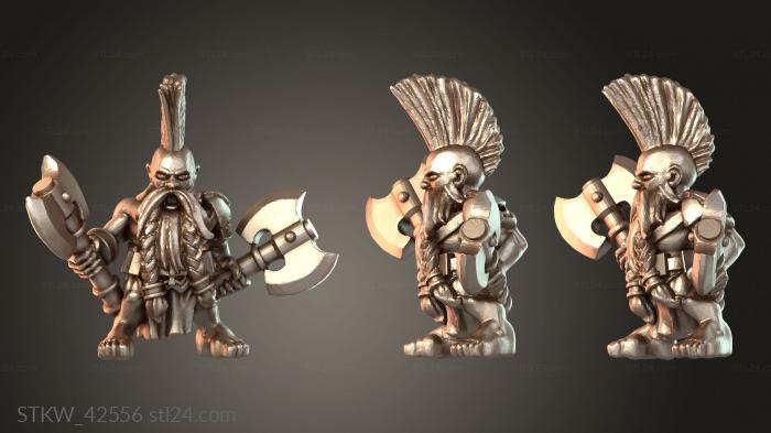 Berserker Dwarf Champion Unshakable Shadow
