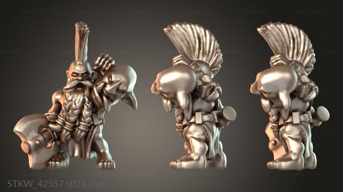 Berserker Dwarf Champion Unyielding Steel
