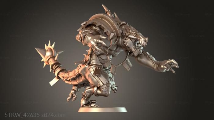 Bigsaurus Fantasy Sport Armored