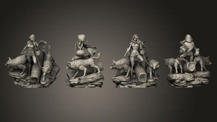 Military figurines (Chapelzinho Vermelho, STKW_4264) 3D models for cnc
