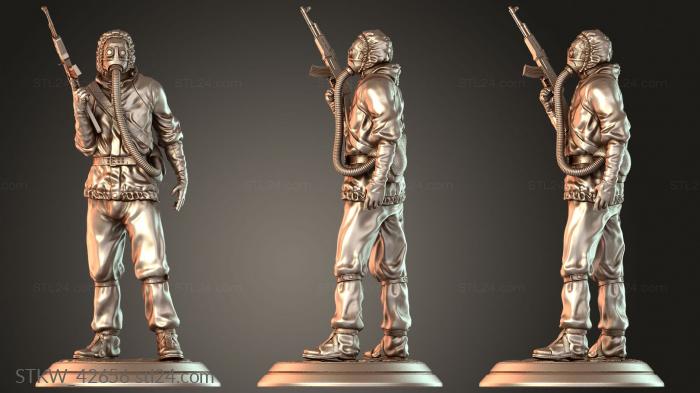 Biohazard Soldier — Armored Left