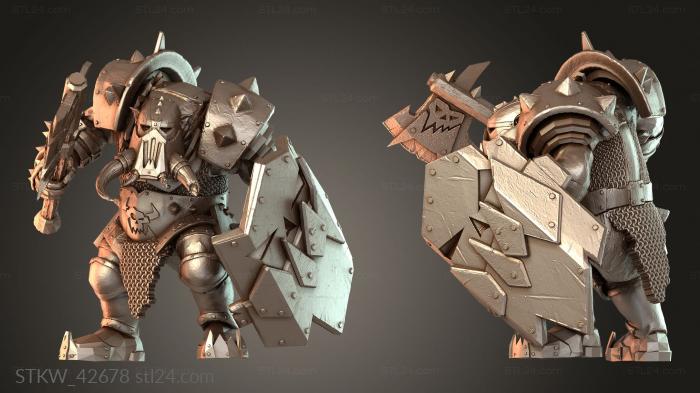 Black Armored Boss Savage