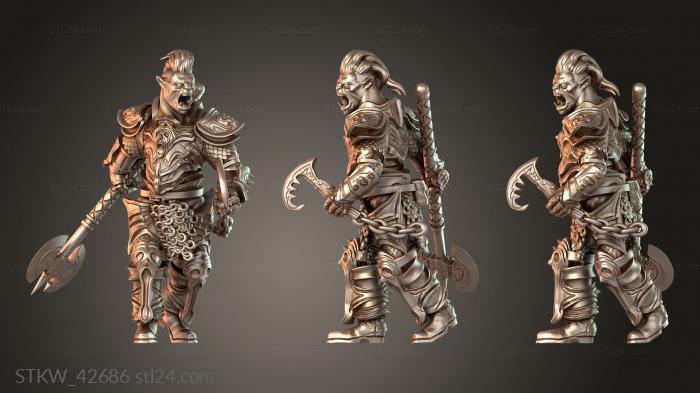 Black Guard Orc Walking