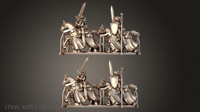Blank Shield Knights Elite