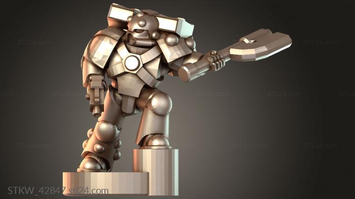 Blood Angels Figurine Titan