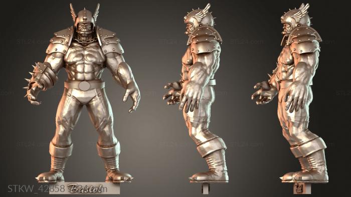Blood Bowl Player with Armor