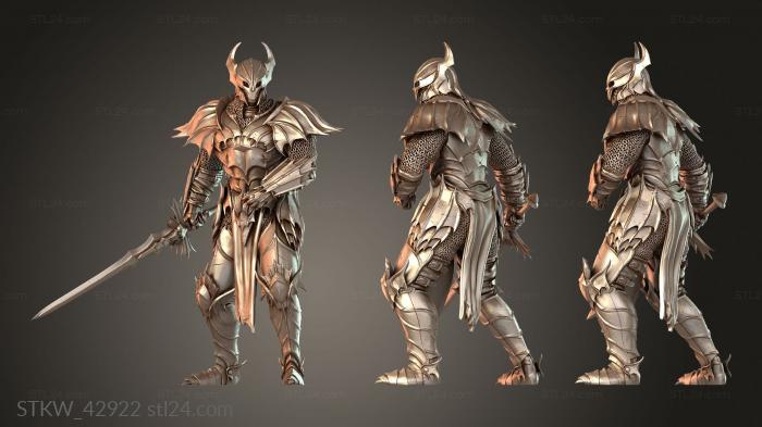 Bloodknight — Sword Idle with Shield