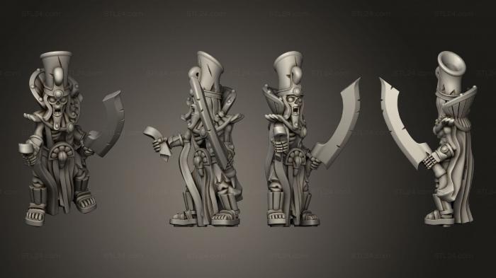 Military figurines (Chariot Lich Chariot King, STKW_4302) 3D models for cnc